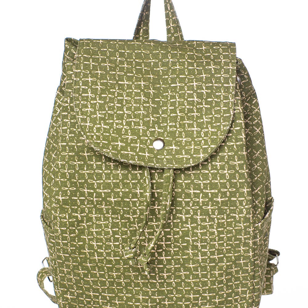 Hemlock Goods Bandana Print Backpack