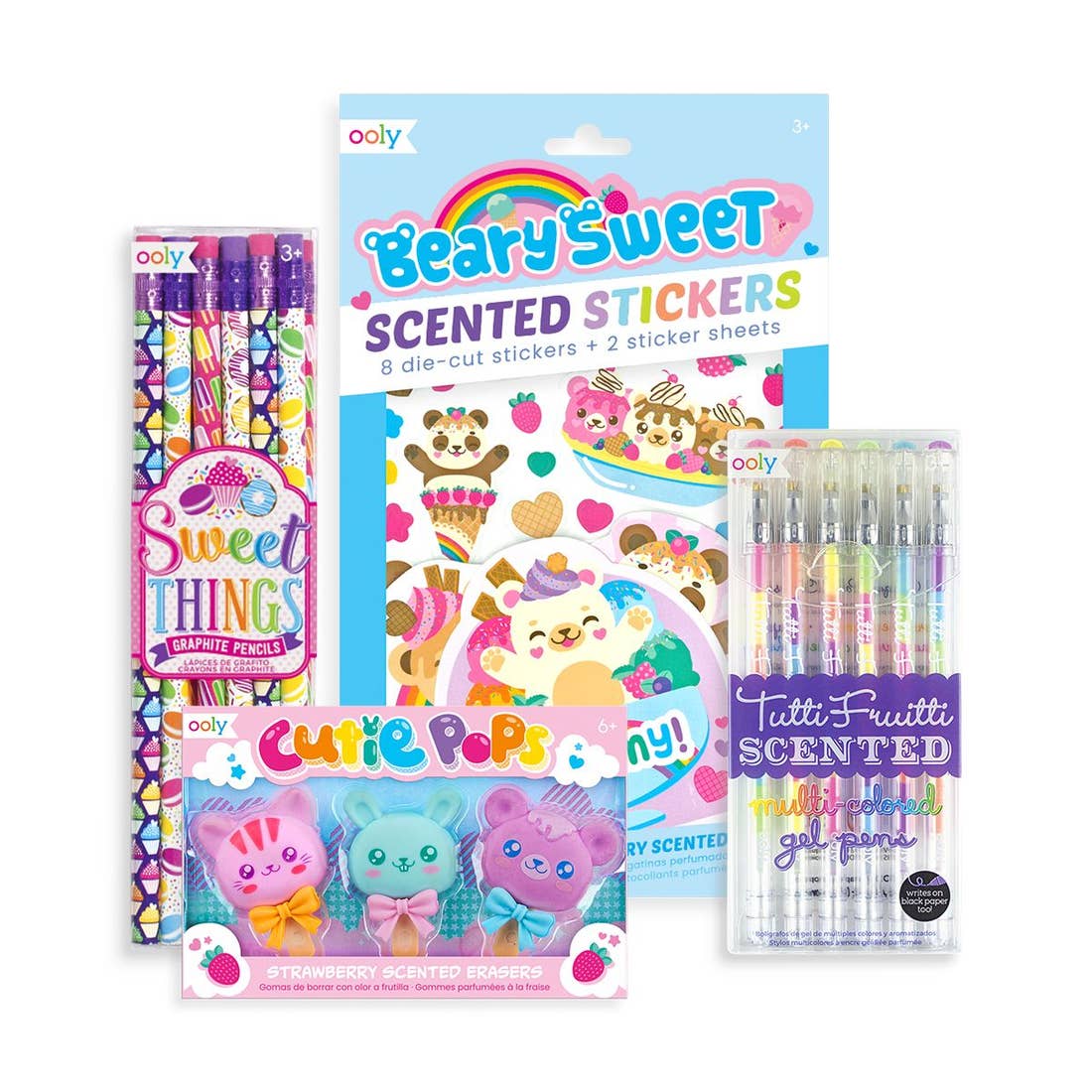 Stationary Happy Packs - Assorted Colorful Sets