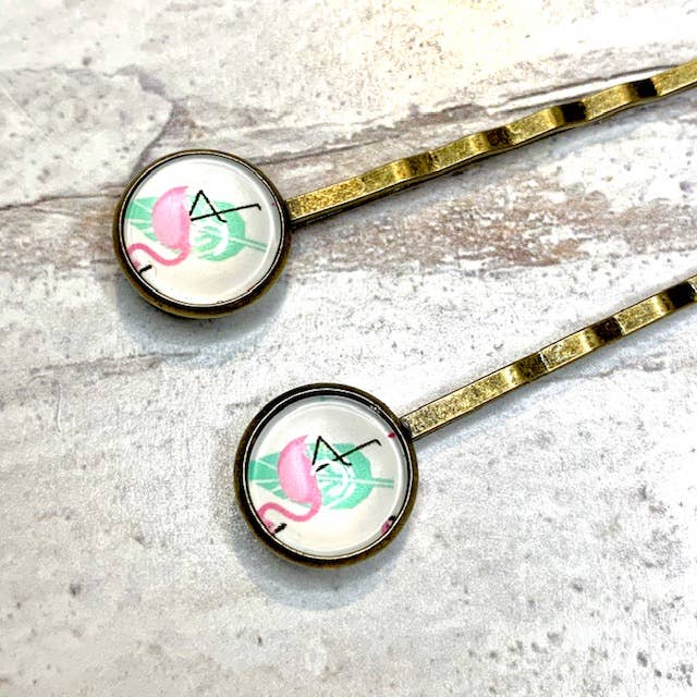 Cabochon Bobby Pins