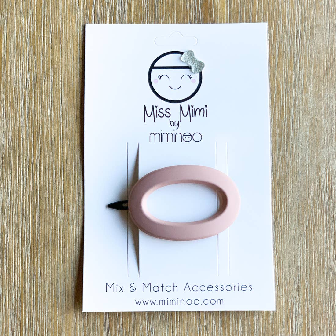 Oval Soft Touch Barrettes - Assorted Colors