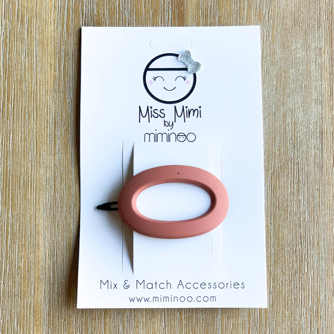 Oval Soft Touch Barrettes - Assorted Colors