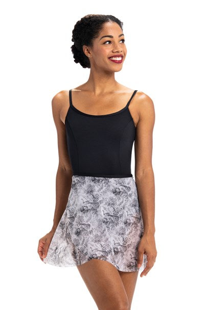 Peacock Toile Mesh Wrap Skirt - 501PT