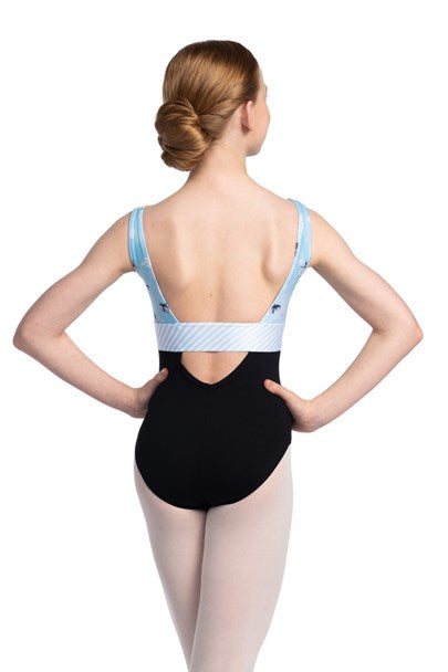 Girls Manon Leotard in Nutcracker Print - 1071NUG