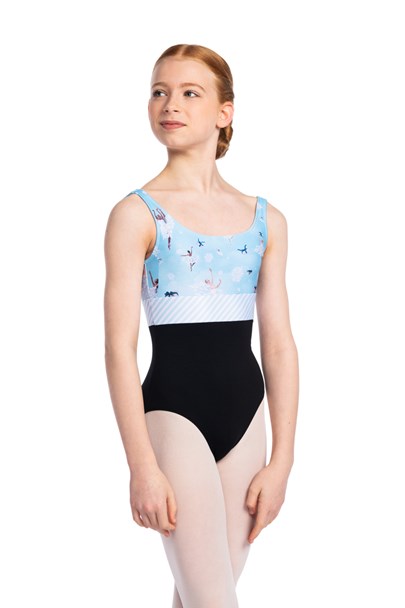 Girls Manon Leotard in Nutcracker Print - 1071NUG