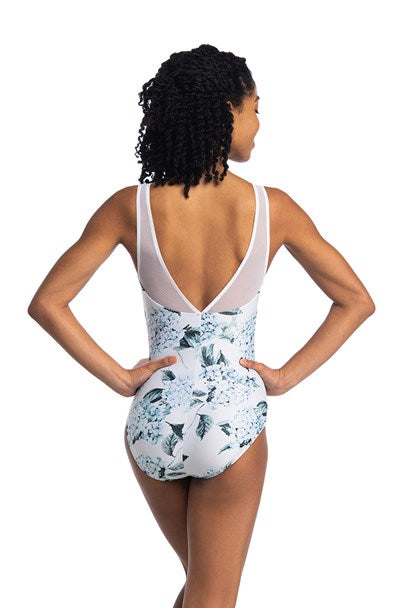 Tatiana Tank Leotard with Winter Hydrangea - 197WH