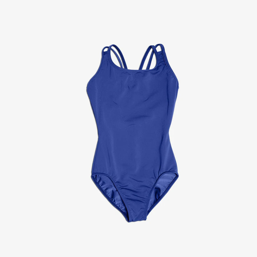 Girls Camisole Leotard with Cross Back Straps - SL19