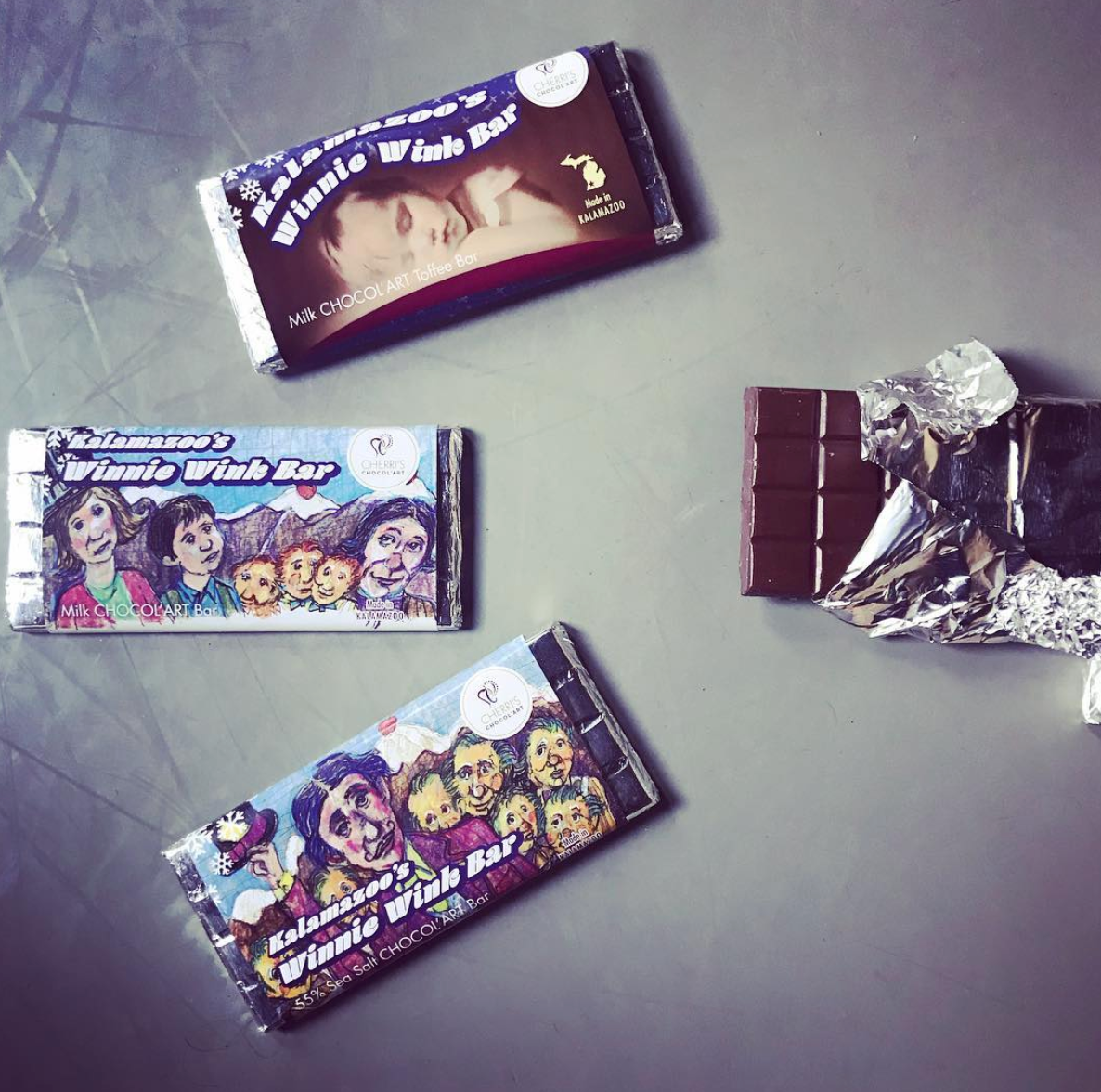 Winnie Wink Chocolate Bars