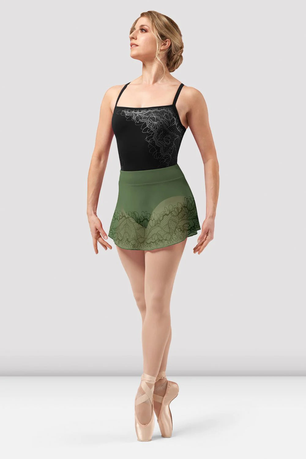 Lace Print Skirt - R4141