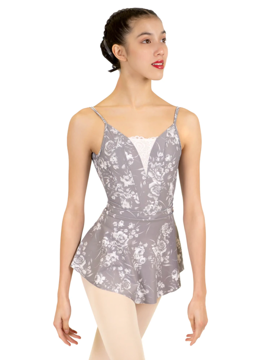Antoinette Leotard in Dove Grey