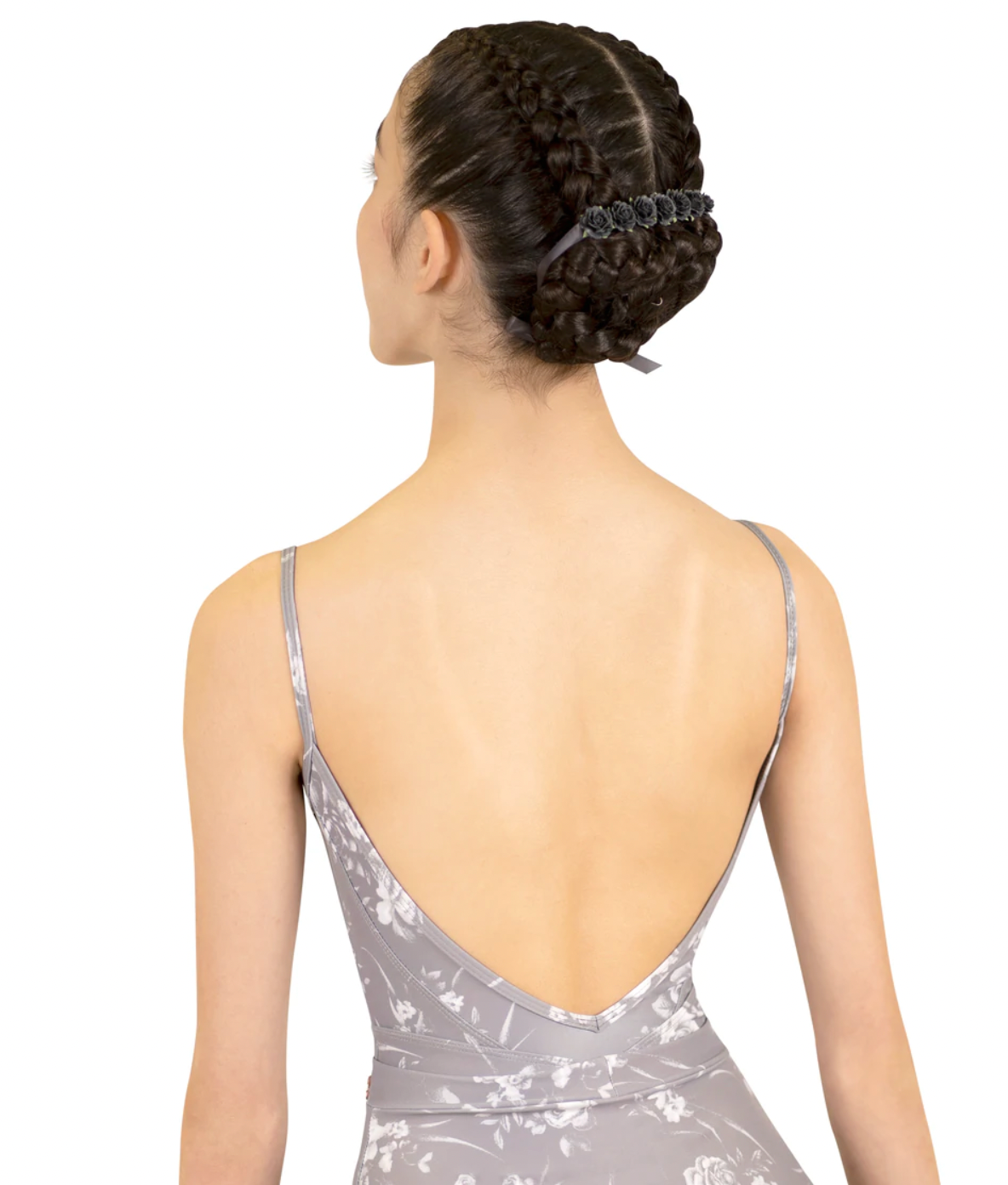 Antoinette Leotard in Dove Grey
