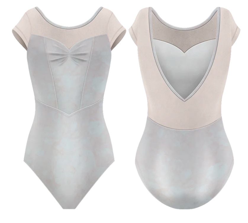 Delphine Leotard in Rosewater Print