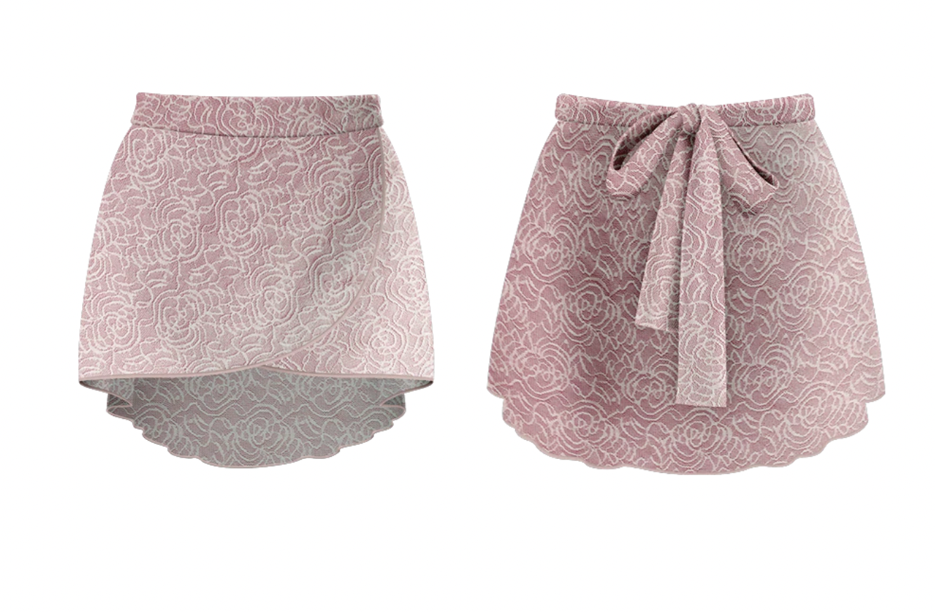 Delphine Lace Wrap Skirt