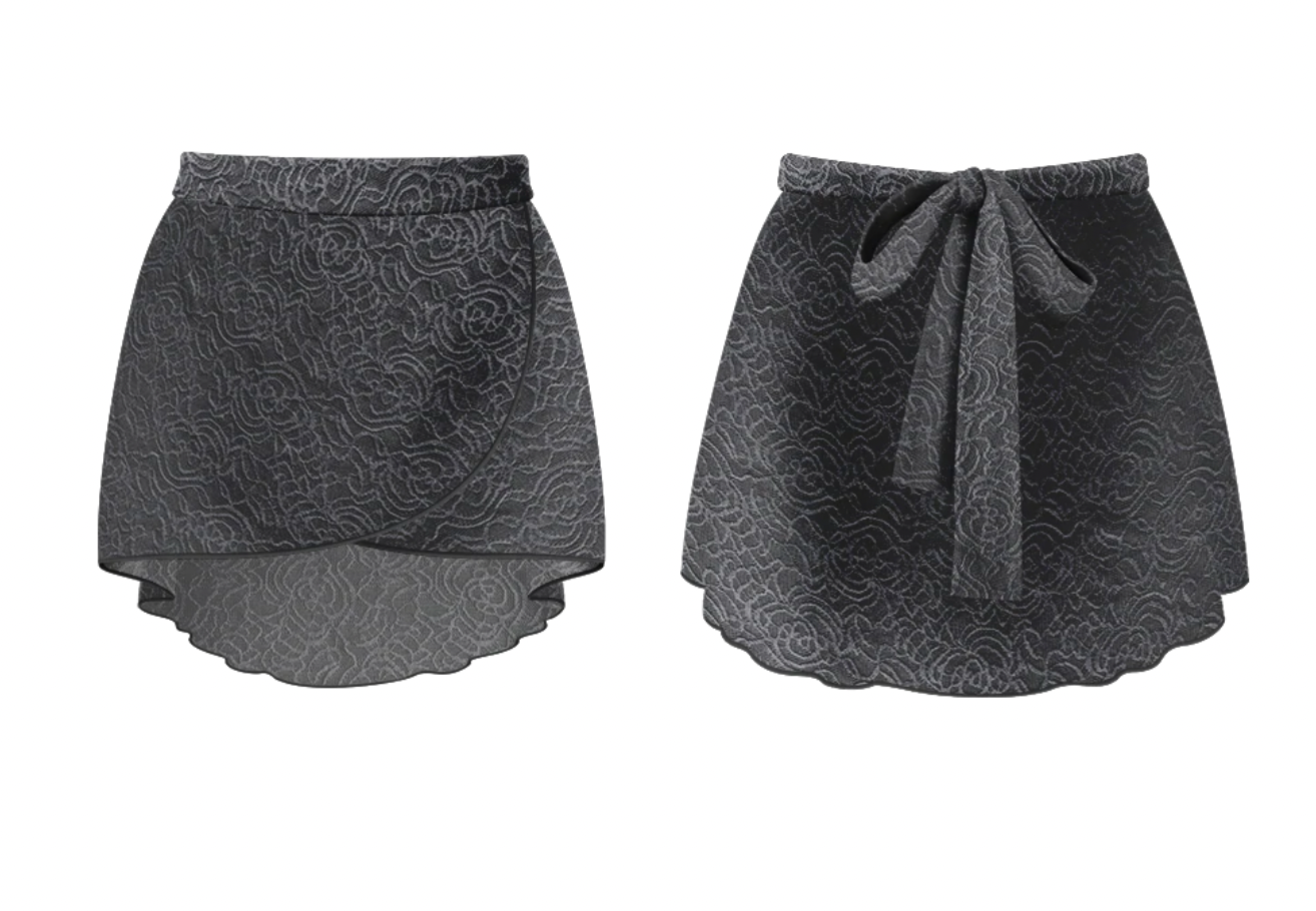 Delphine Lace Wrap Skirt