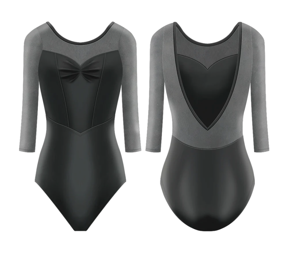 Desiree 3/4 Sleeve Leotard