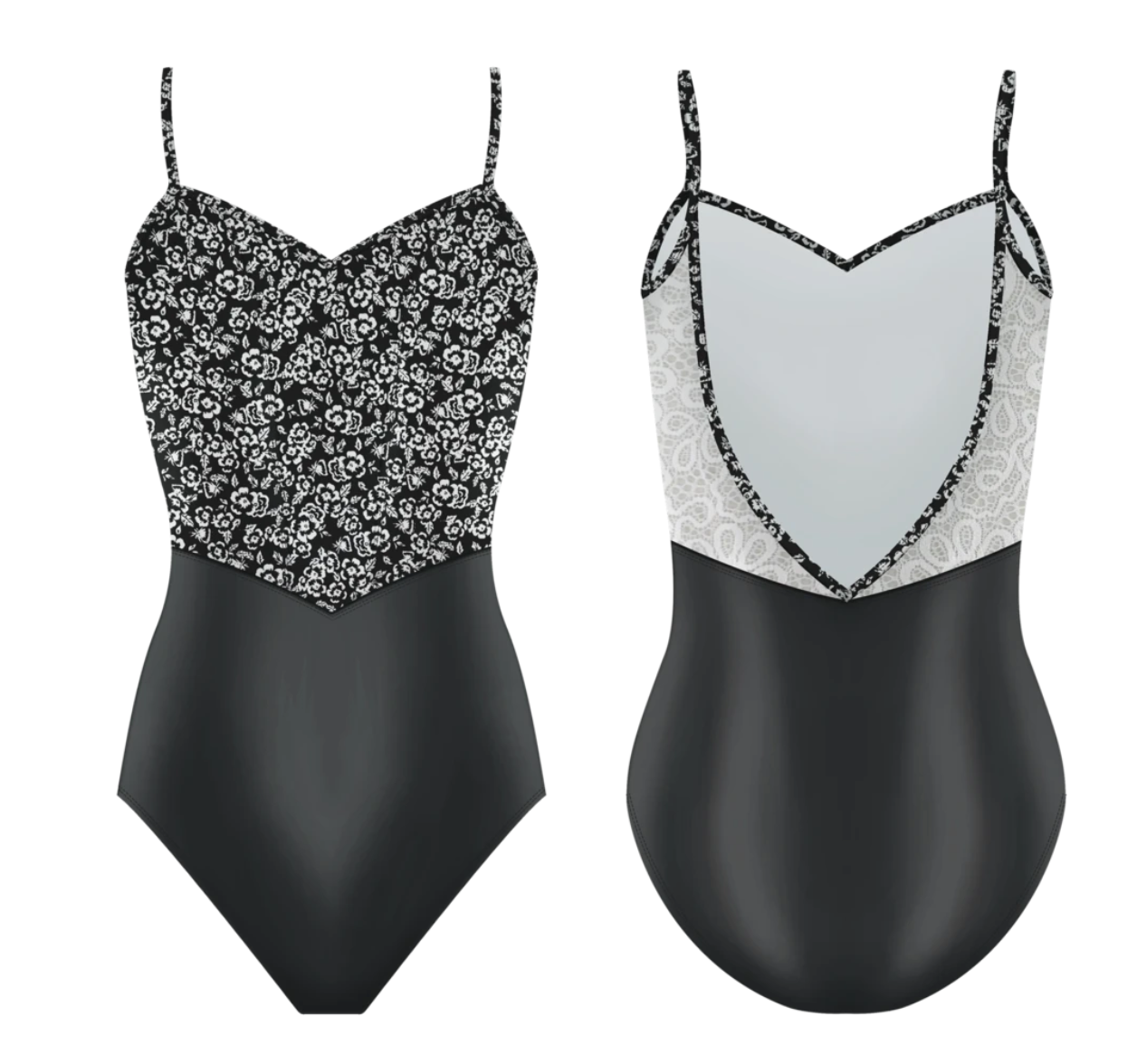 Chanelle Leotard in Jet