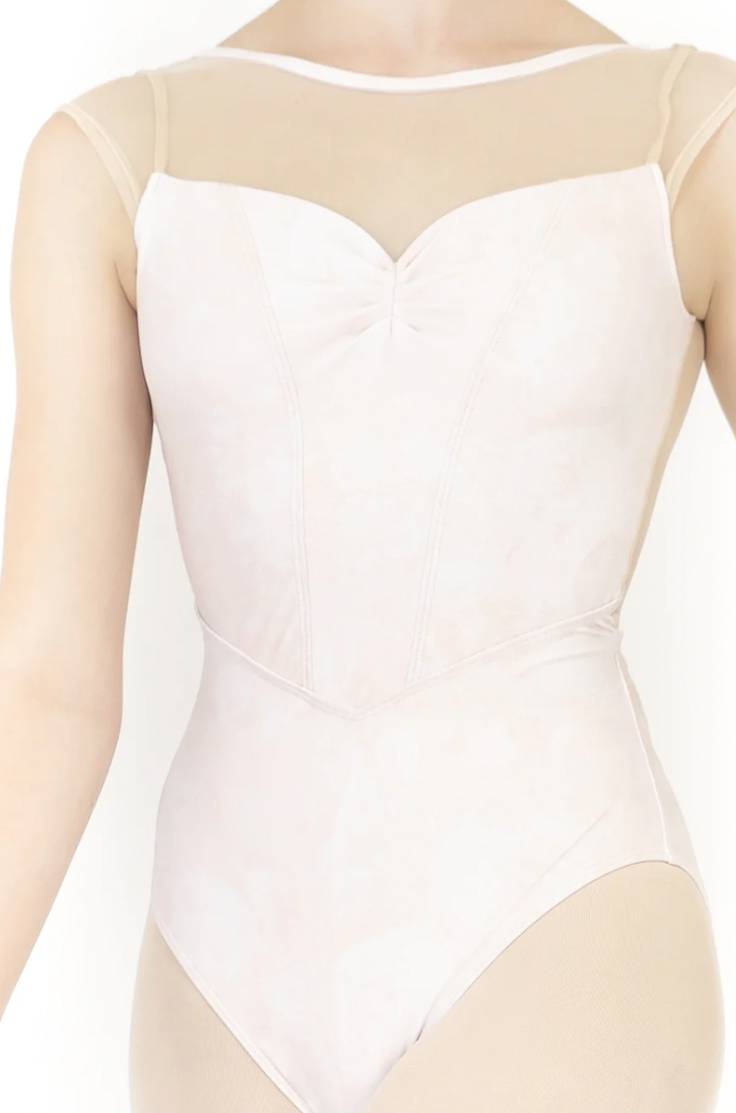 Delphine Leotard in Rosewater Print