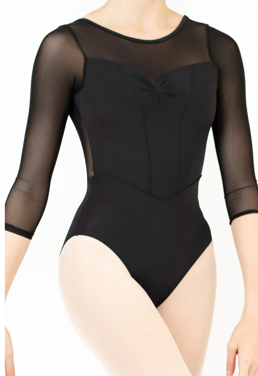 Desiree 3/4 Sleeve Leotard