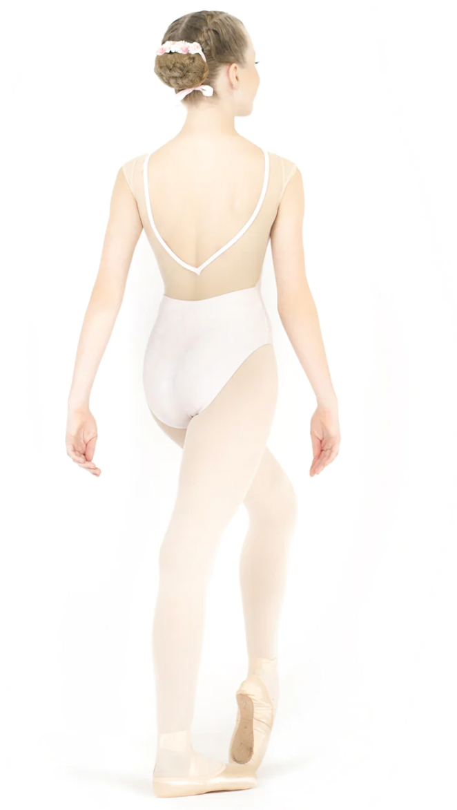 Delphine Leotard in Rosewater Print