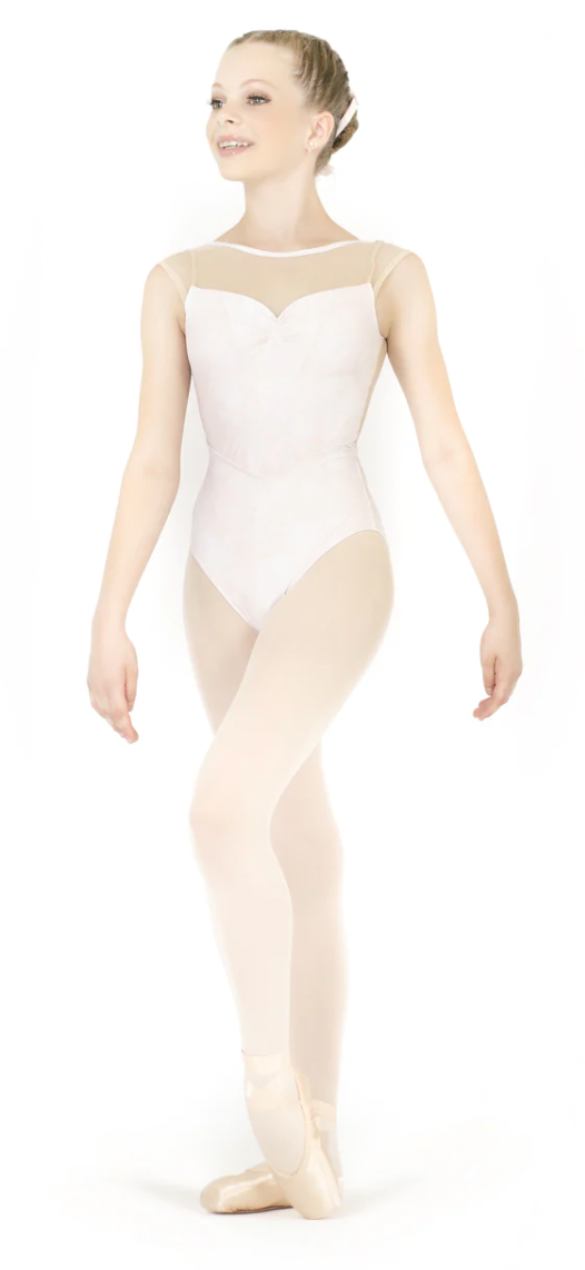 Delphine Leotard in Rosewater Print