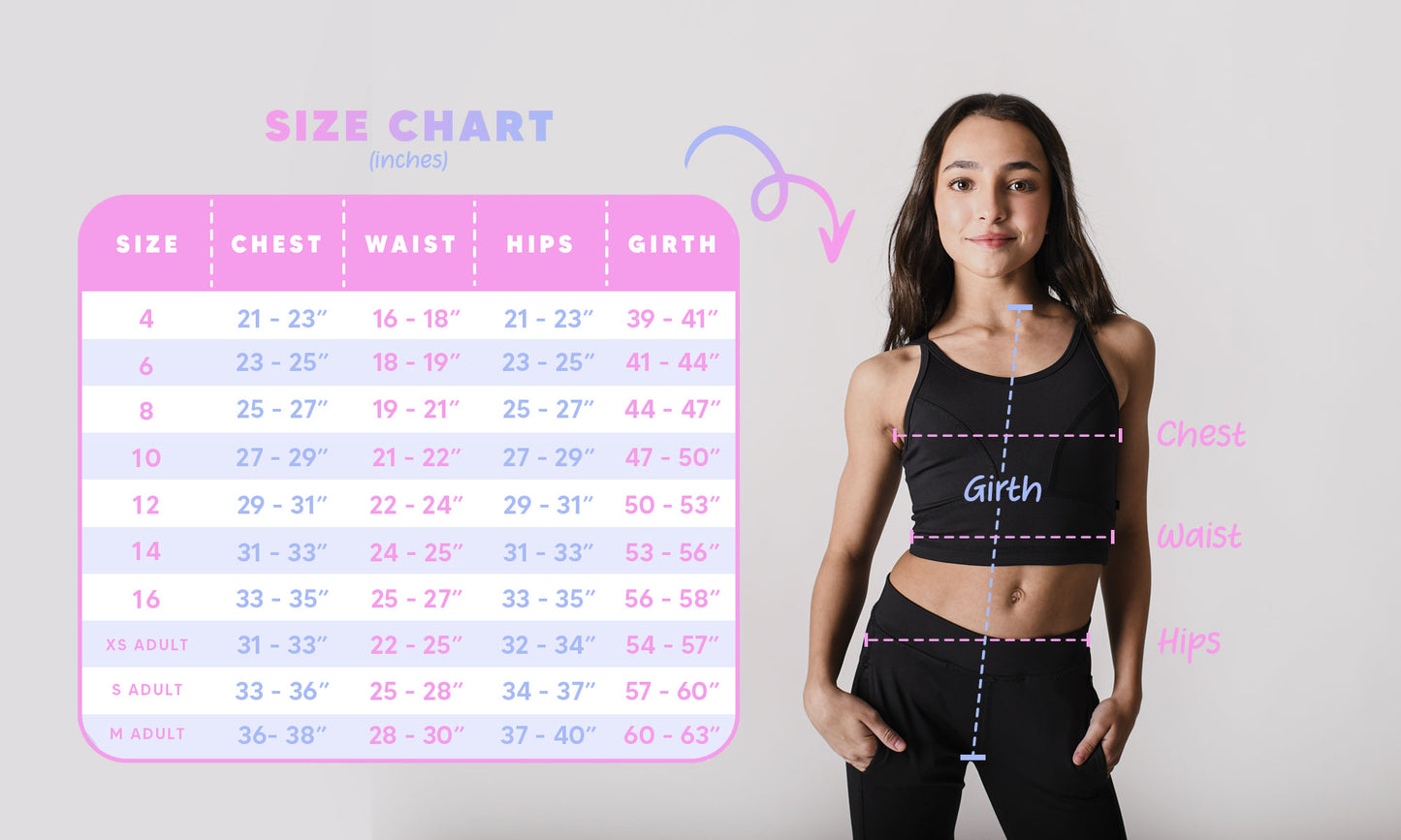 Power Crop Top - Multiple Colorways