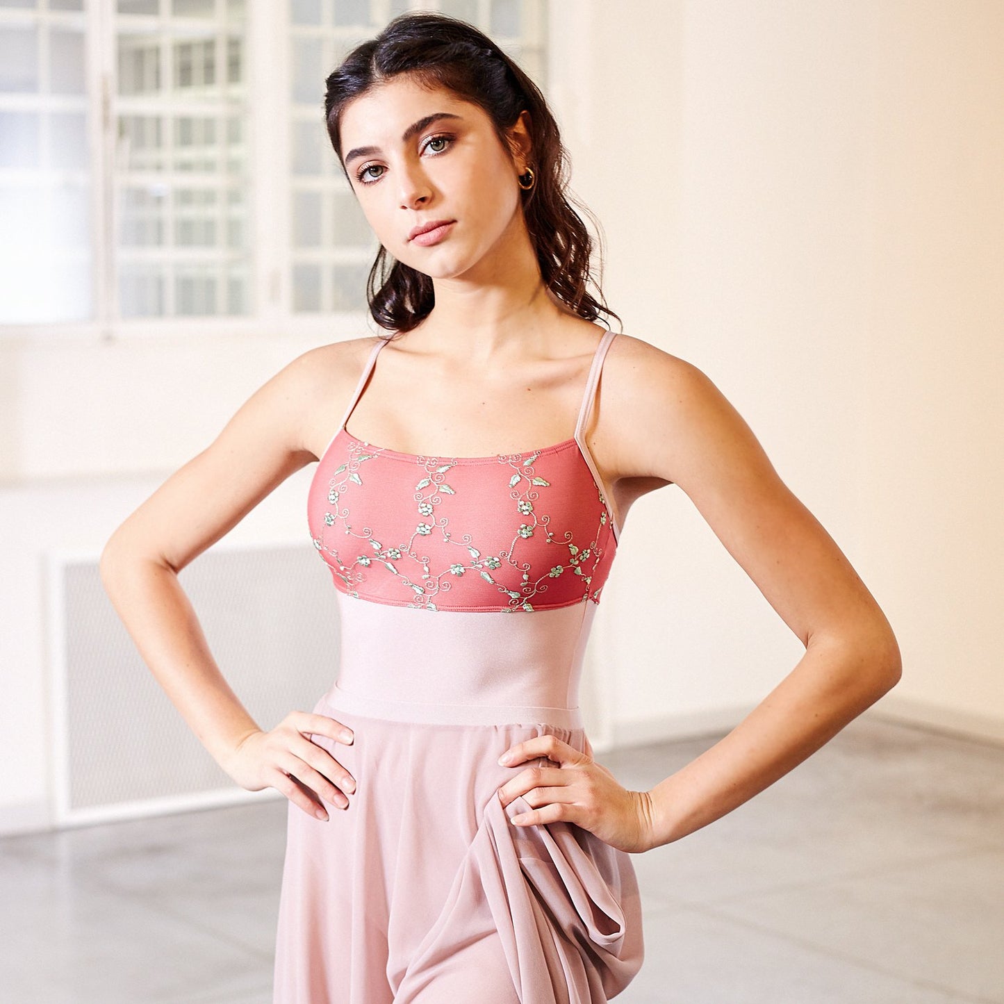 Gaia Leotard - Rose