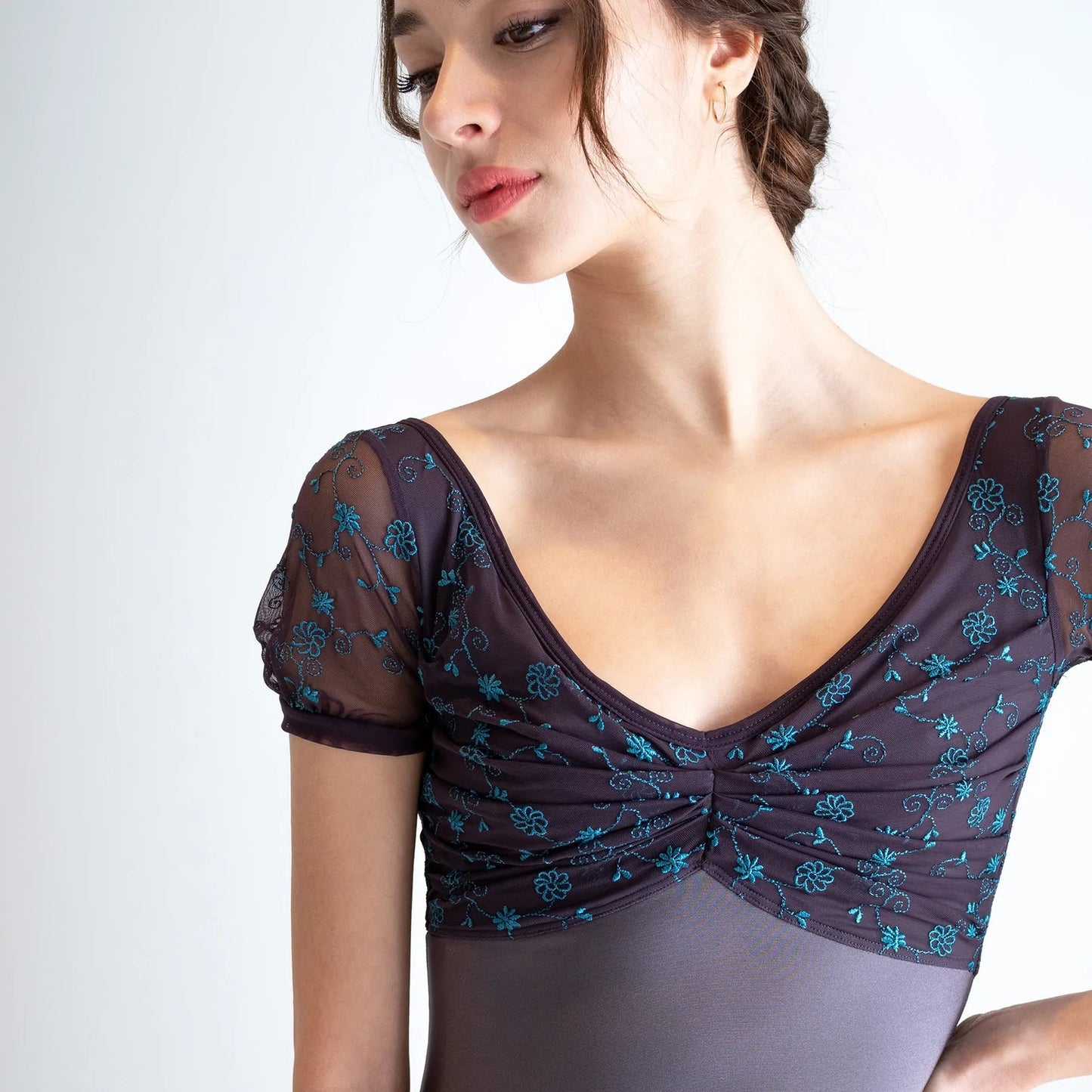Ilizia Golden Label Cap Sleeve Leotard - Magnete