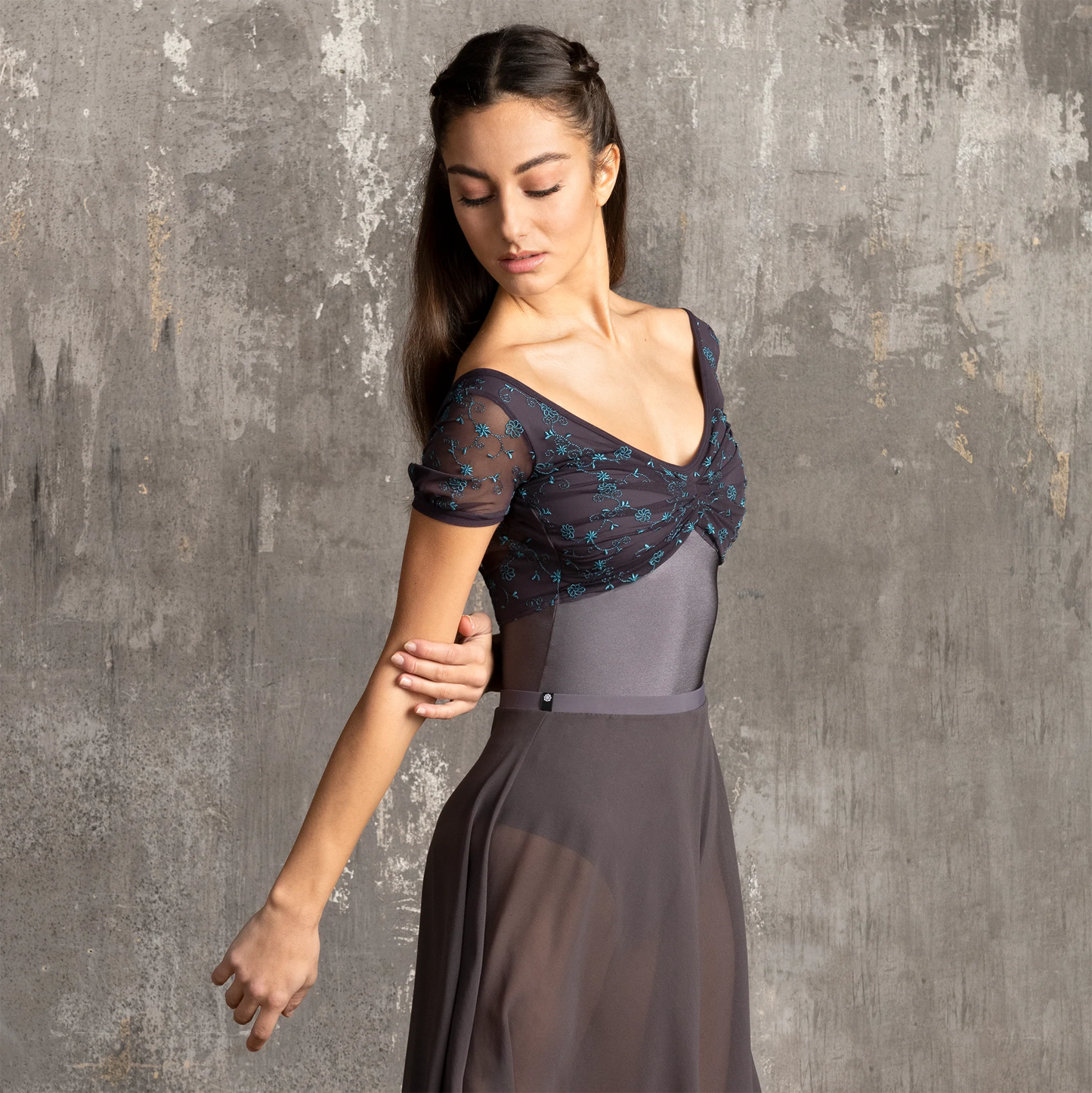 Ilizia Golden Label Cap Sleeve Leotard - Magnete