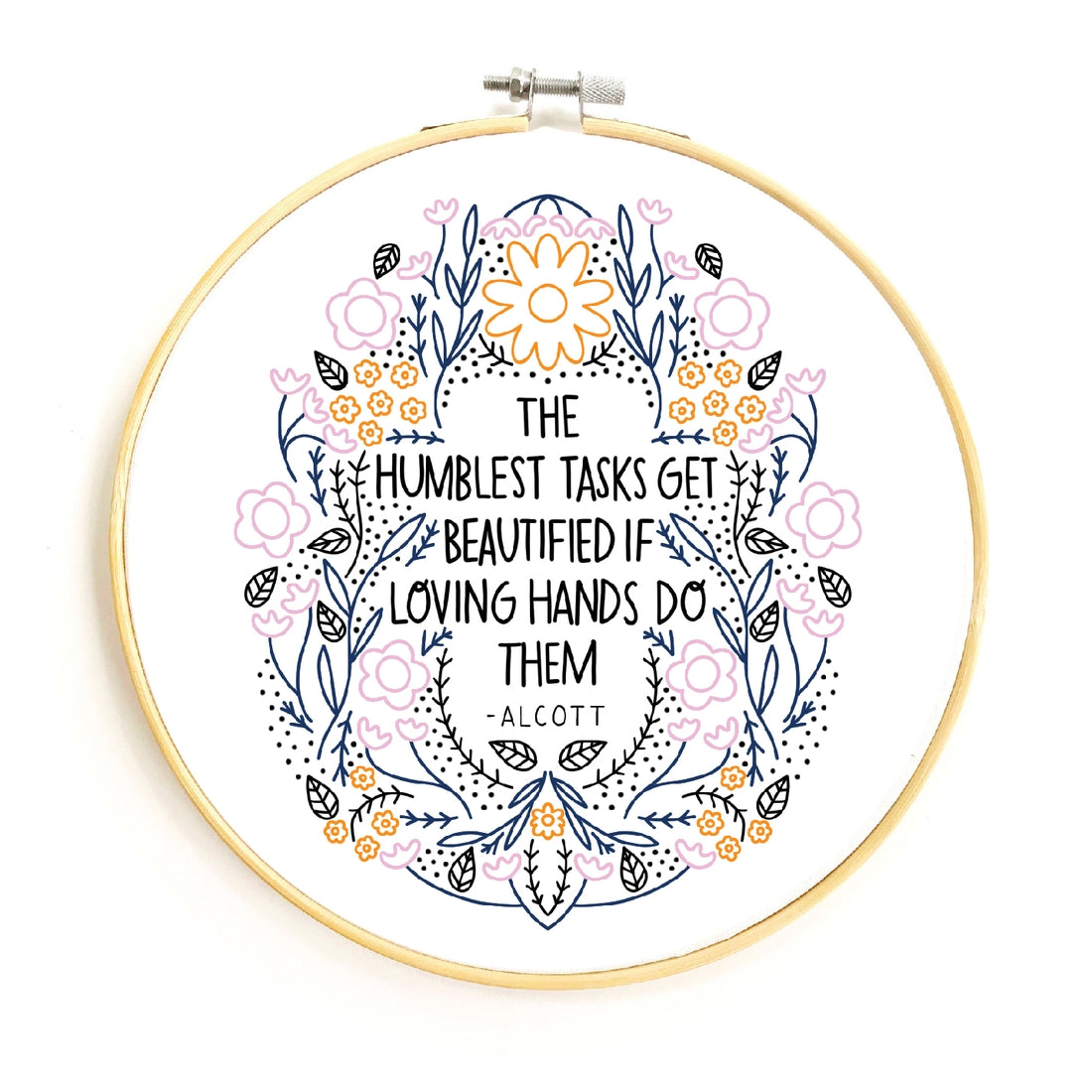 Embroidery Kits by Gingiber