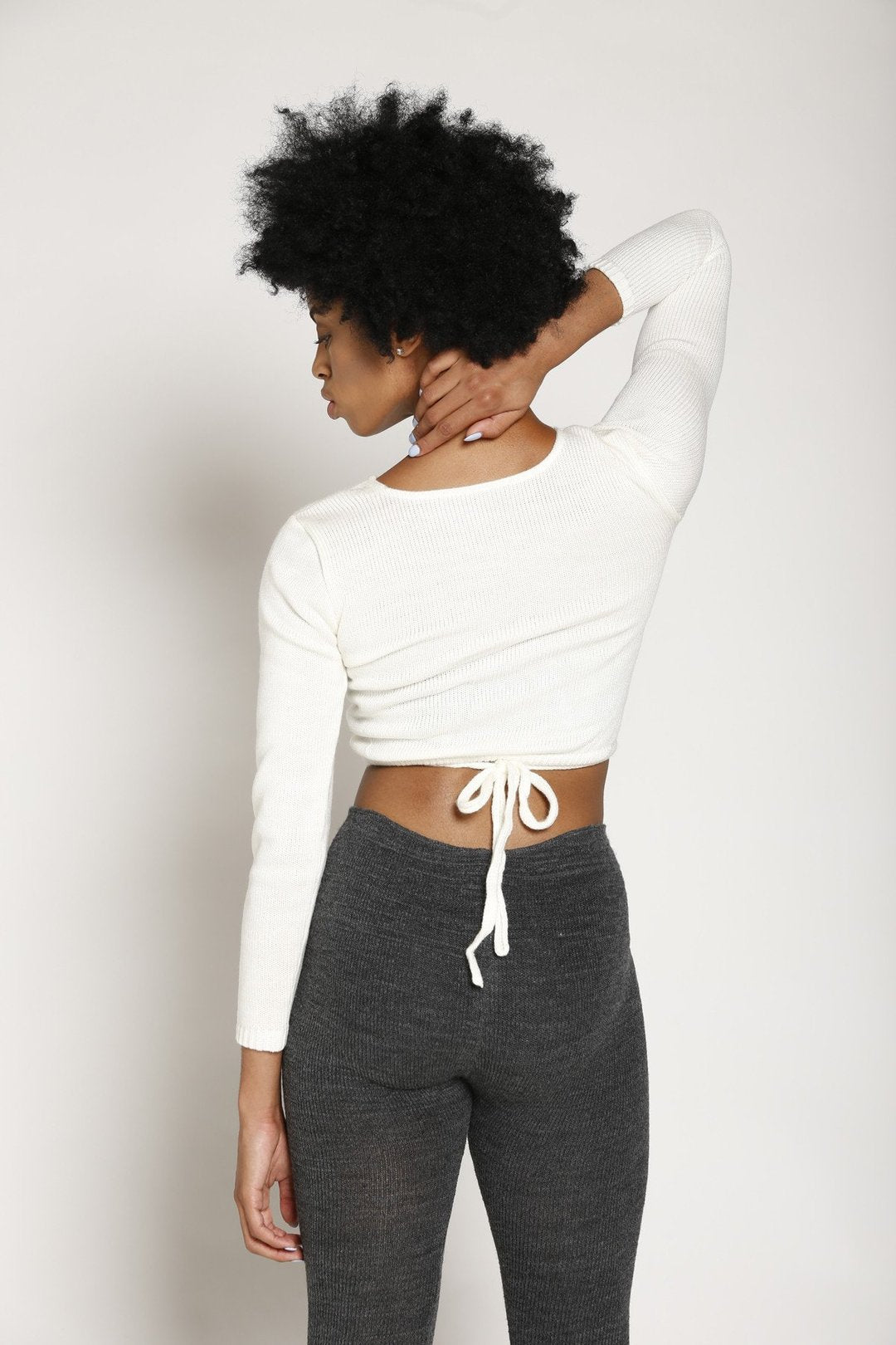 Girls Classic Wrap Sweater