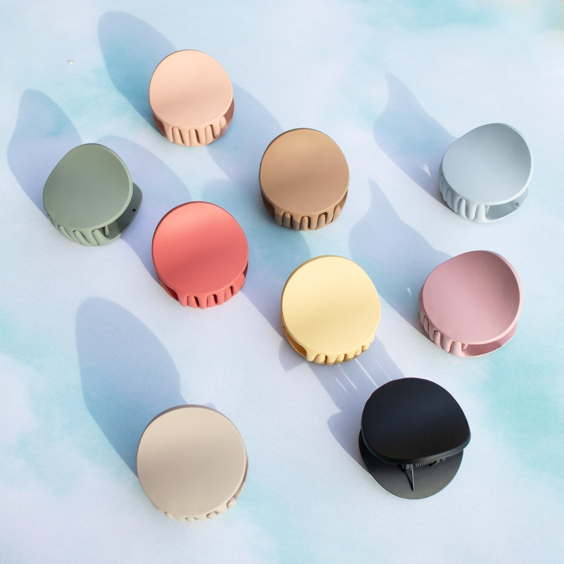 Modern Oval Hair Clips