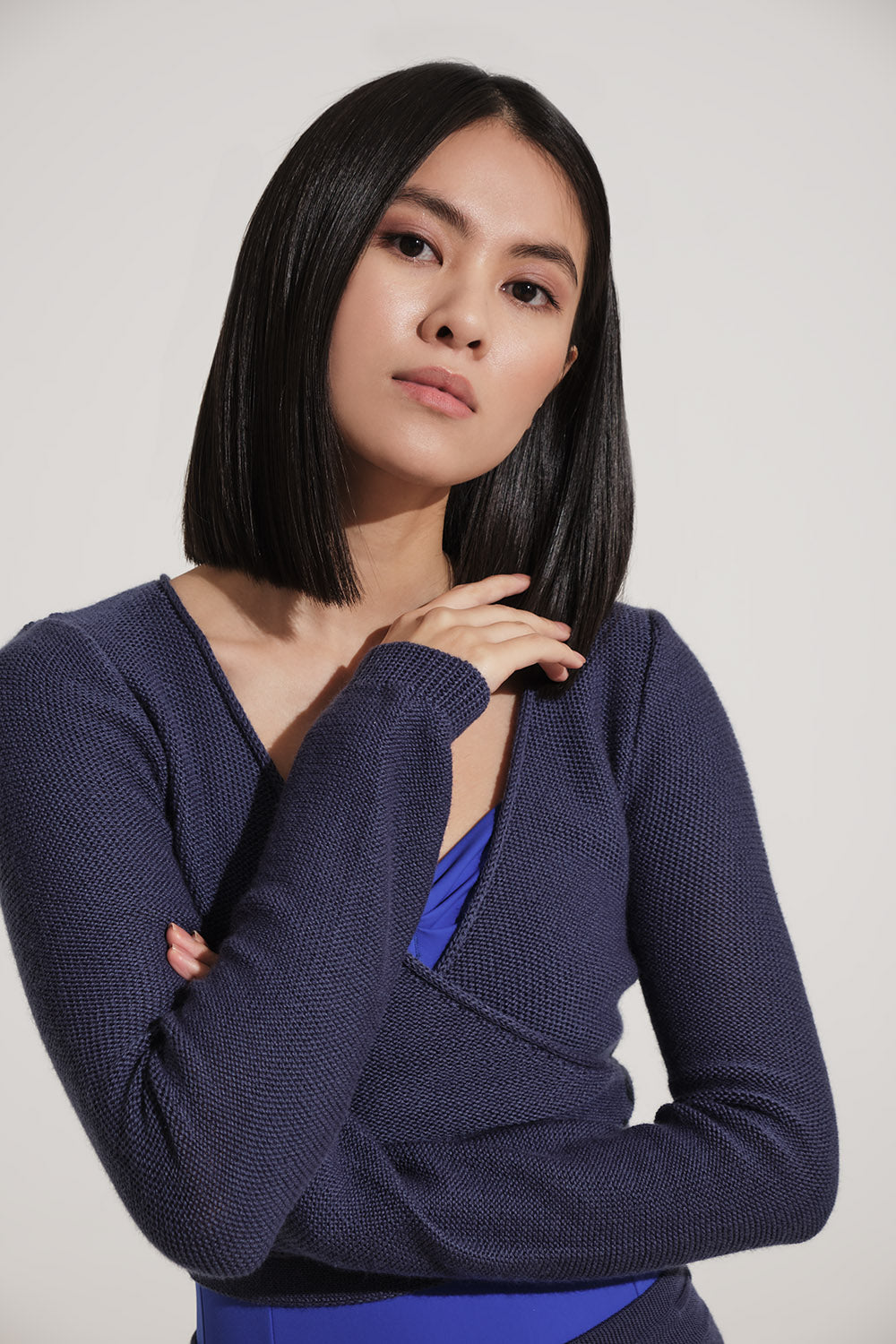Kailani Merino Wrap Sweater
