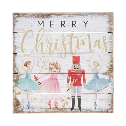 Nutcracker Character Wood Sign