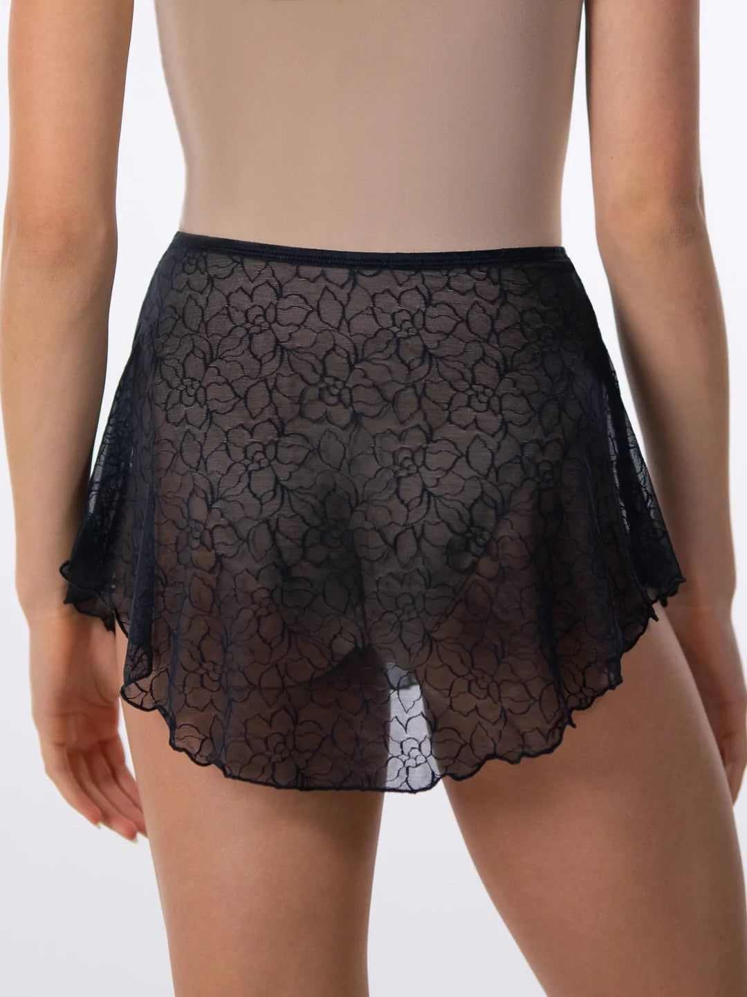 Girls Lace High Low Skirt - 1009C