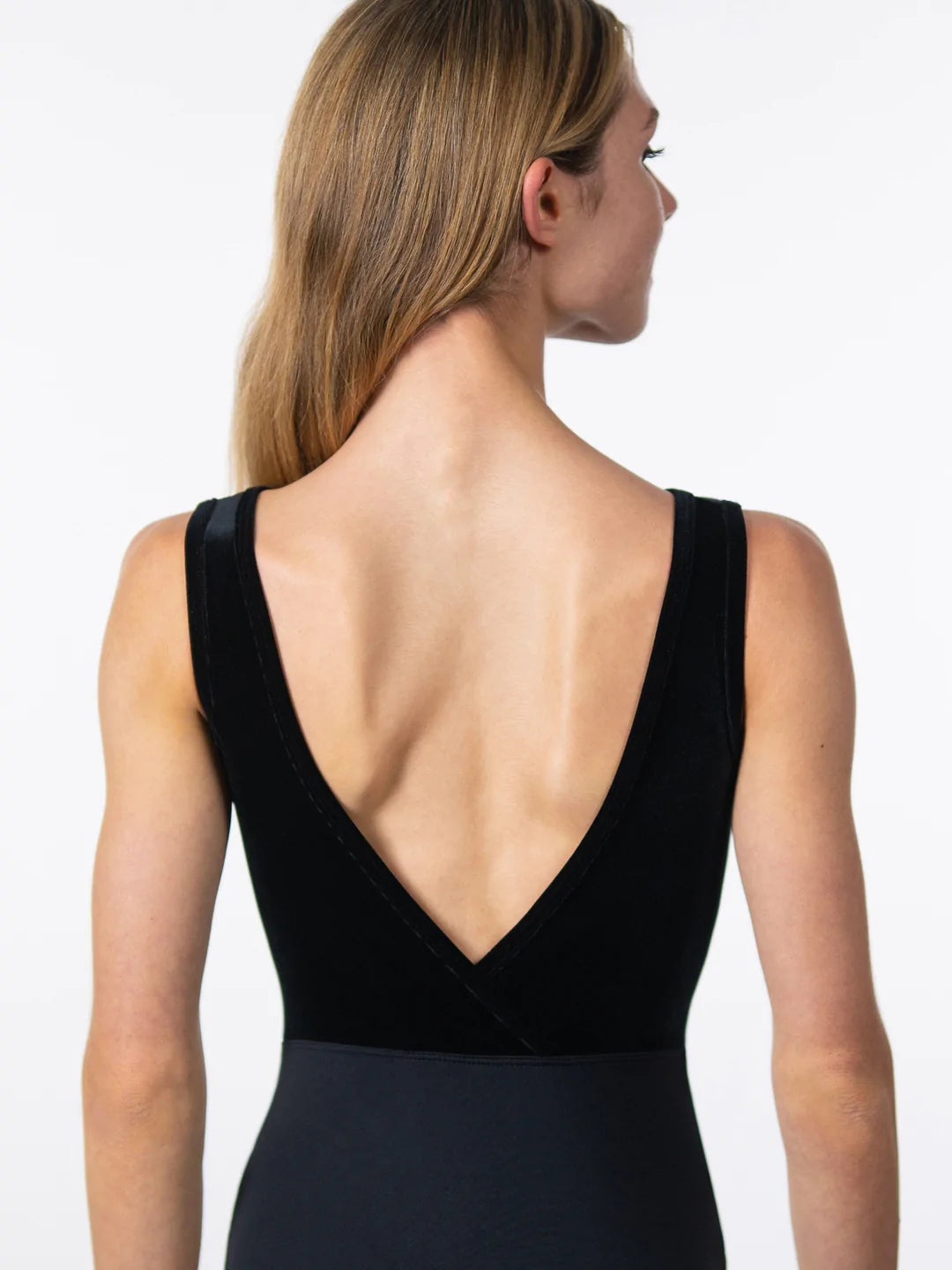 Bateau Tank with Velvet Trim - 2445A