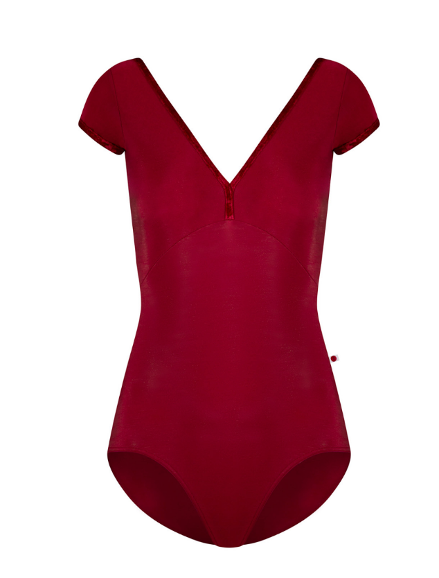 Alicia Cap Sleeve Leotard