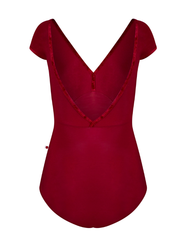 Alicia Cap Sleeve Leotard