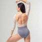 Penelope Lace Sleeve Leotard
