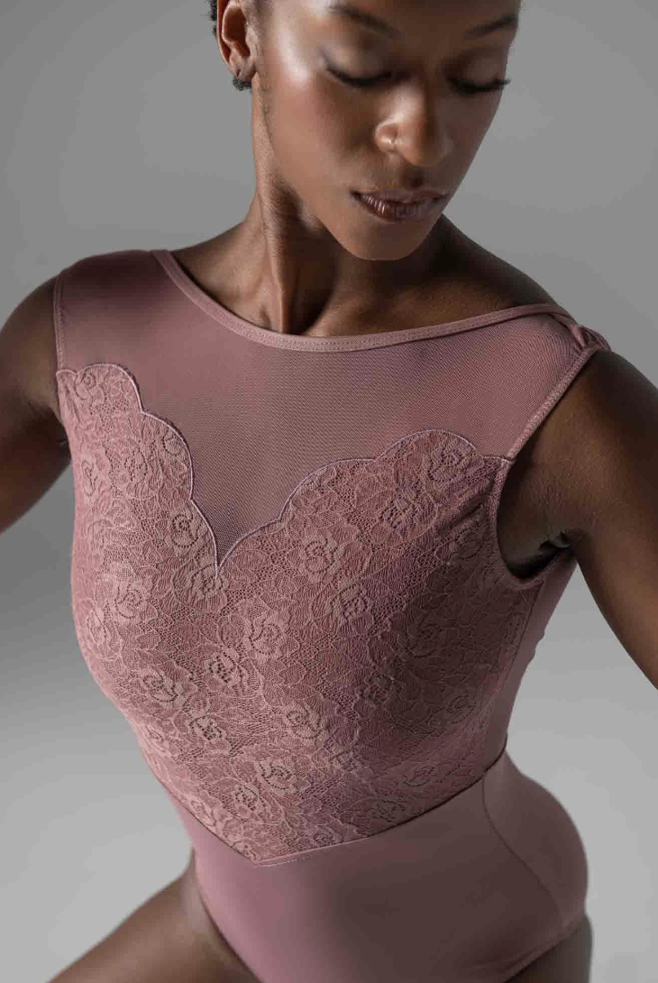 Caprice Lace Bodice Leotard