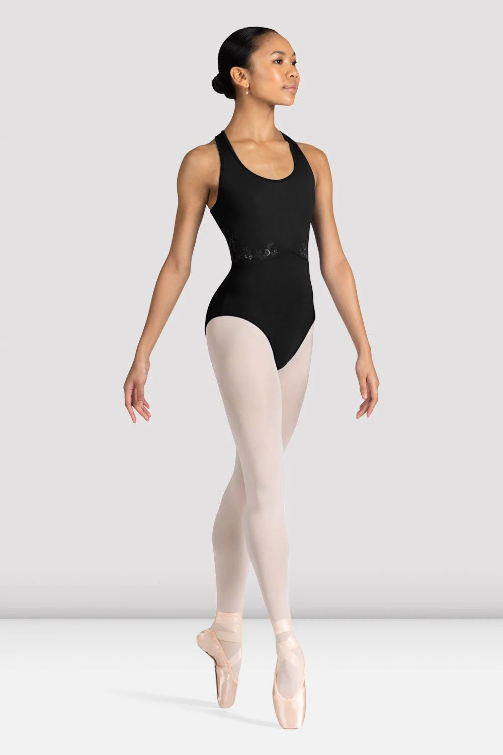 Fleur Floral Tank Leotard - L3345