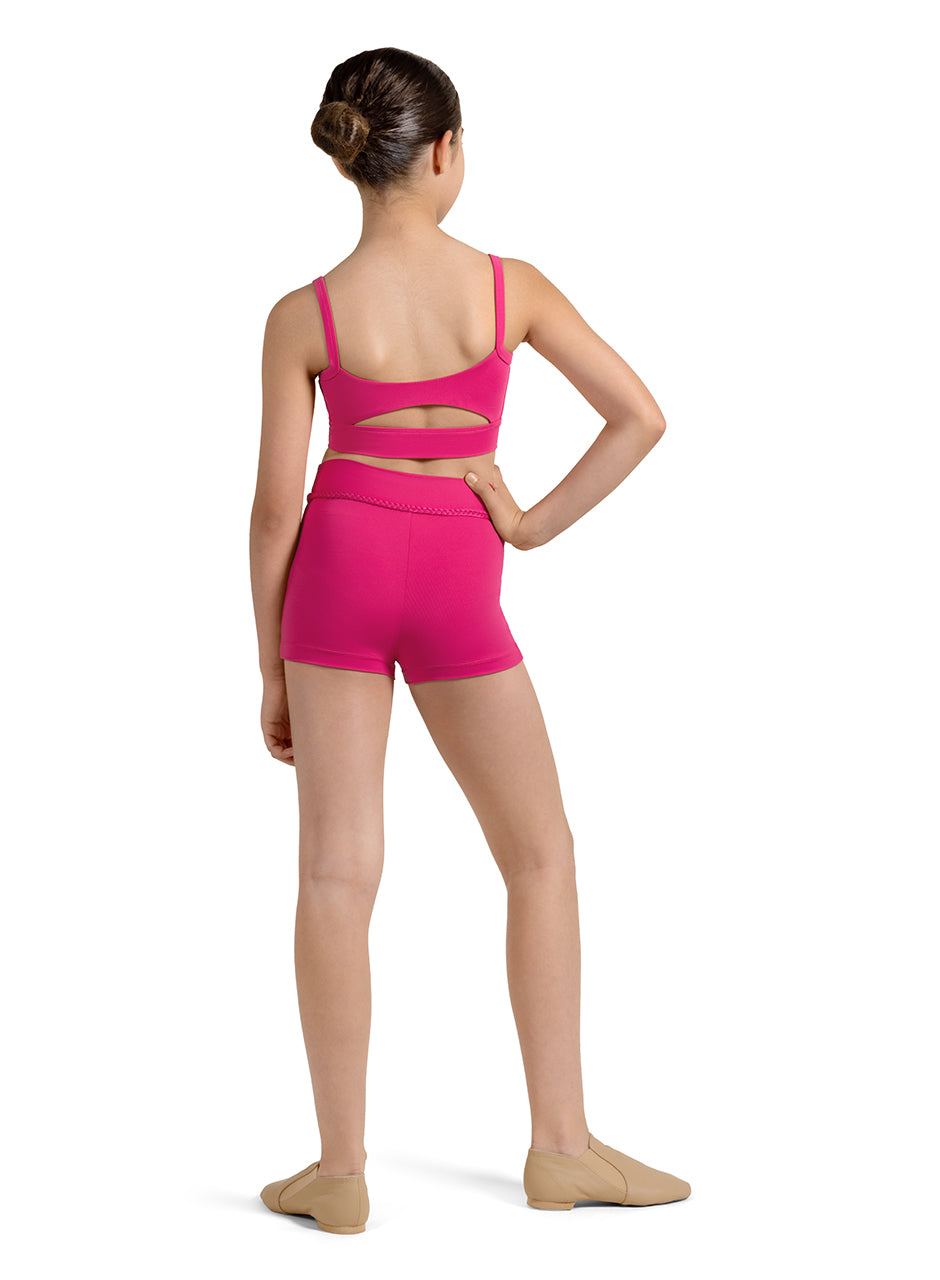 Girls Miami Braid Detail Crop Top - M747C