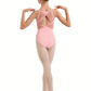 Girls Camisole Leotard with Mesh Detail Back - CL70017