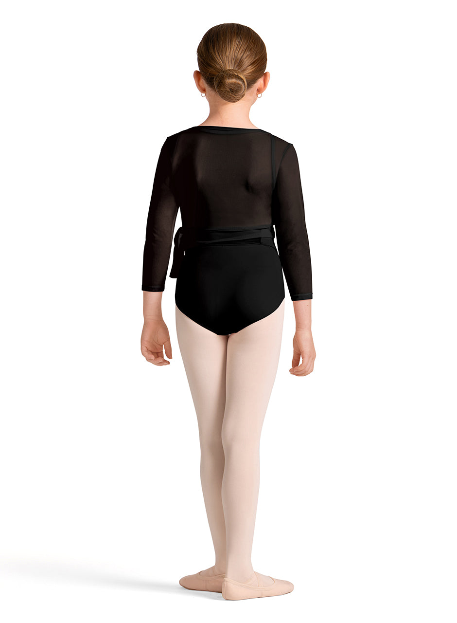 Girls Mesh Wrap Top - CZ30026