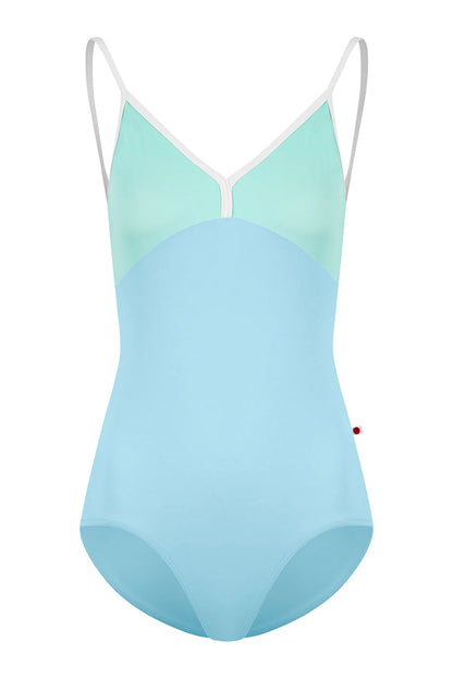 Daria Camisole Leotard - Pool