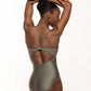MacKenzie Leotard with Velvet and Lace - Multiple Colorways