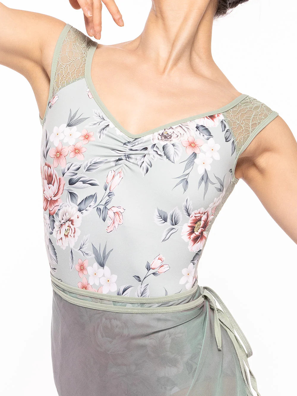 Celine Cap Sleeve Leotard
