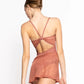 MacKenzie Leotard with Velvet and Lace - Multiple Colorways