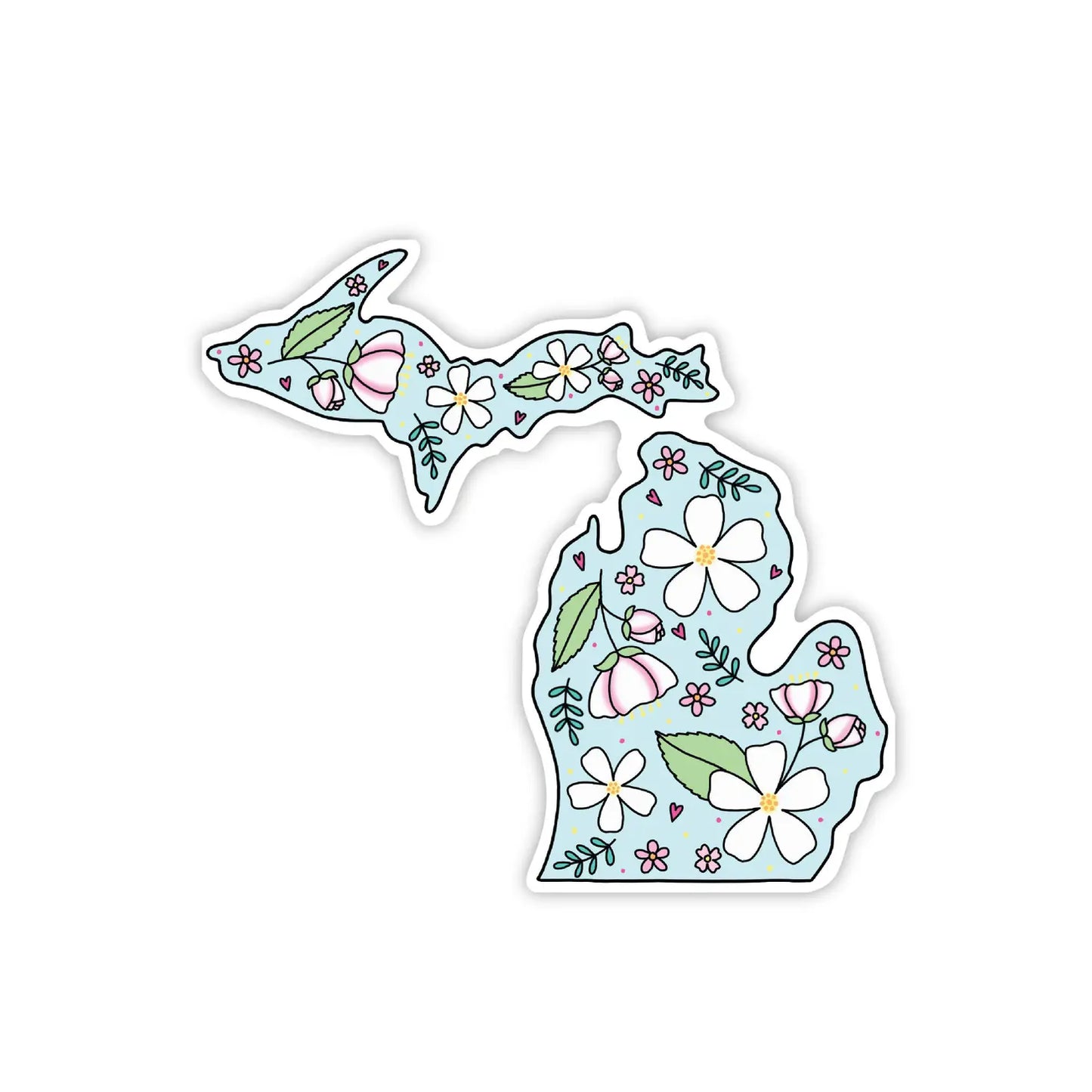 Michigan Vinyl Stickers by Michigan Bests