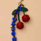 Bold Cherry Dancer Bag Charm