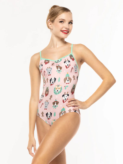 Holiday Dogs Sonia Camisole Leotard