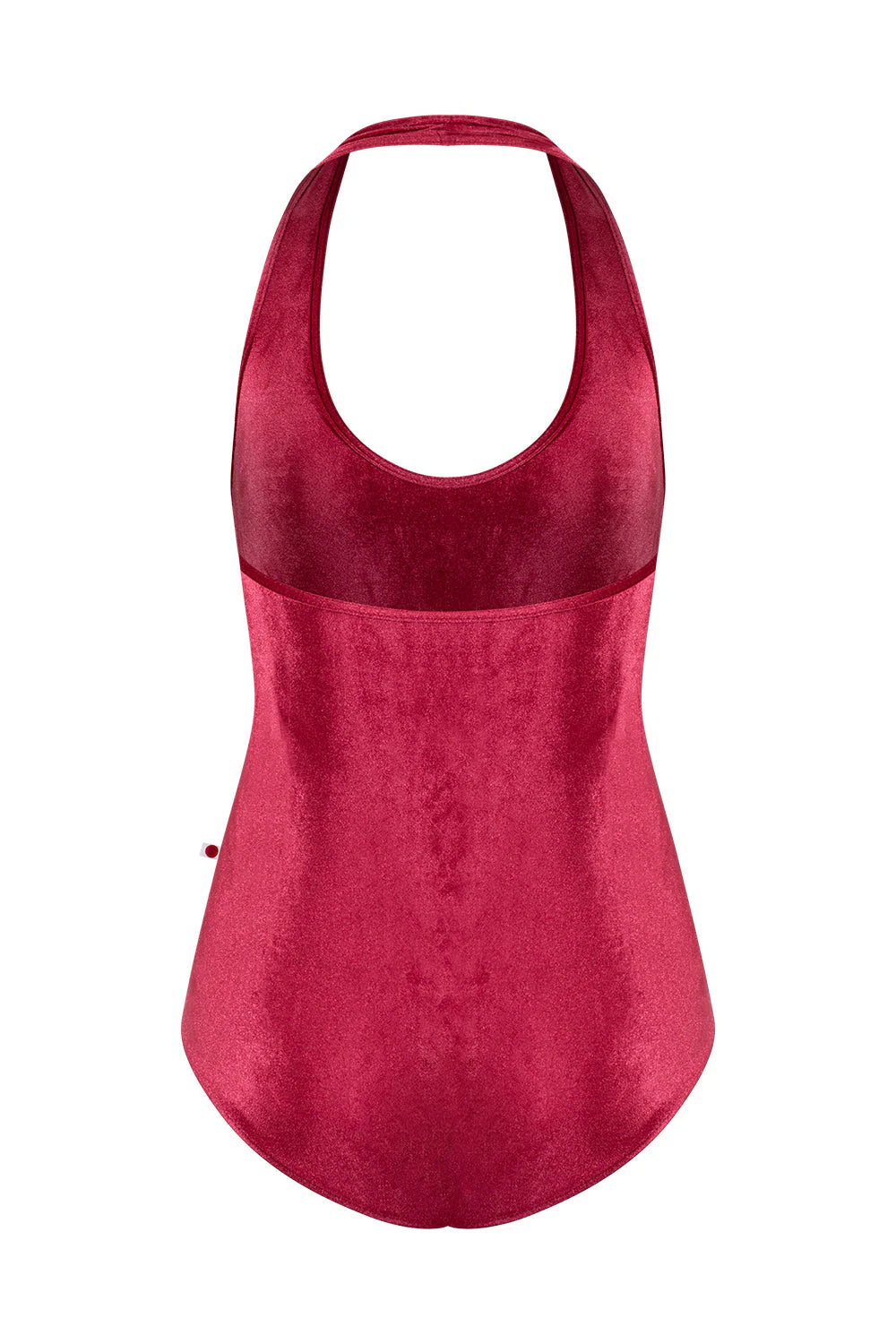 Jaione Halter Leotard - Cerise